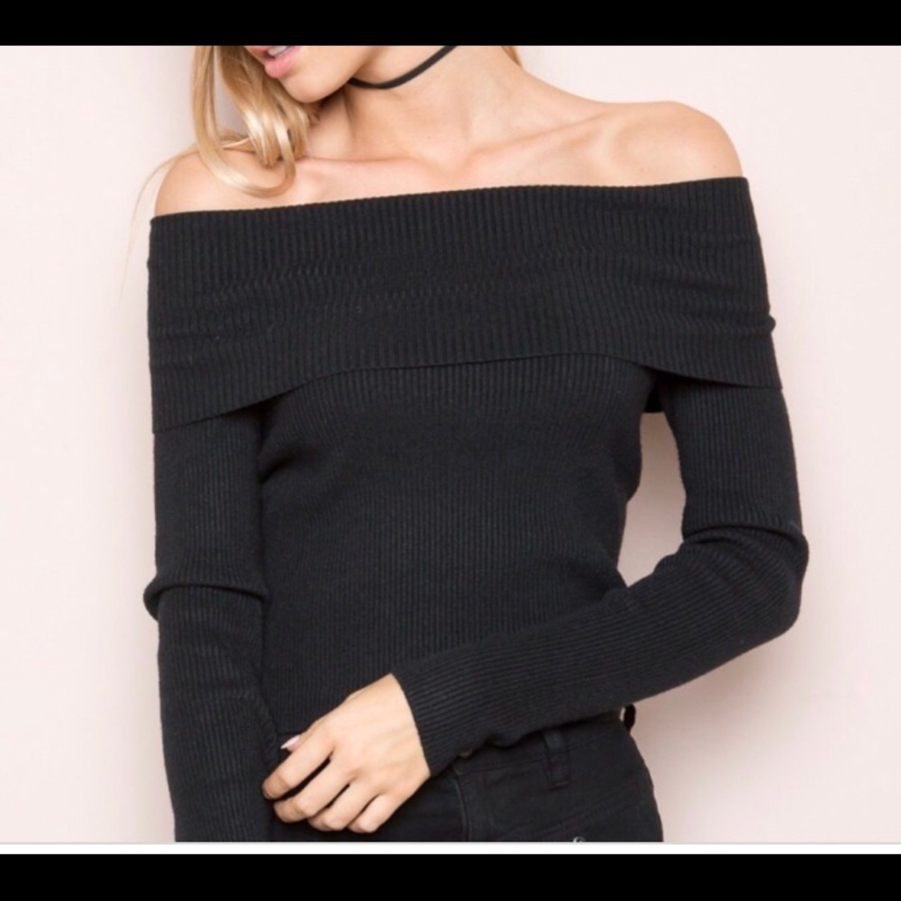 Brand Melville Off the Shoulder Sweater